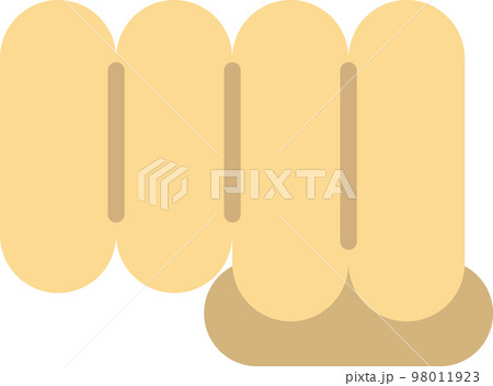 fist illustration in minimal style 98011923