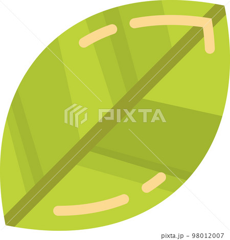 leaf illustration in minimal style leaf illustration in minimal style 98012007