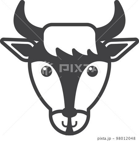 goat illustration in minimal style 98012048