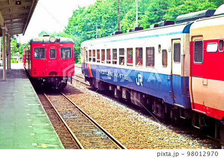 小海線の清里駅 98012970