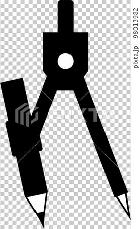 簡單可愛的指南針插畫 98013982