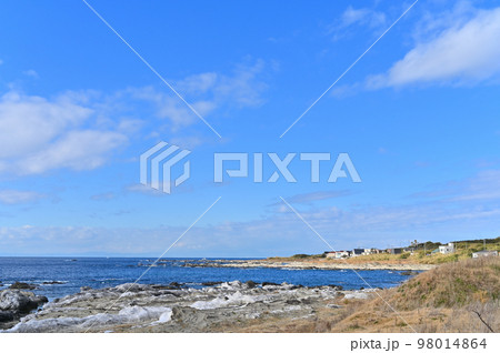 千葉県館山市伊戸の風景 房総半島 千葉県館山市伊戸の風景 房総半島 98014864