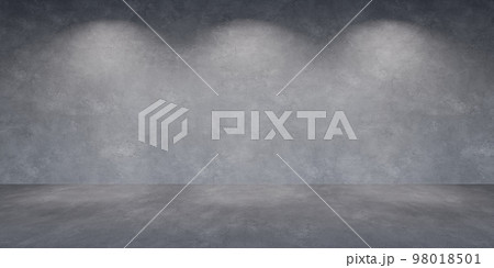 Empty concrete space interior with sunlight and shadow, 3d rendering Empty concrete space interior with sunlight and shadow, 3d rendering 98018501
