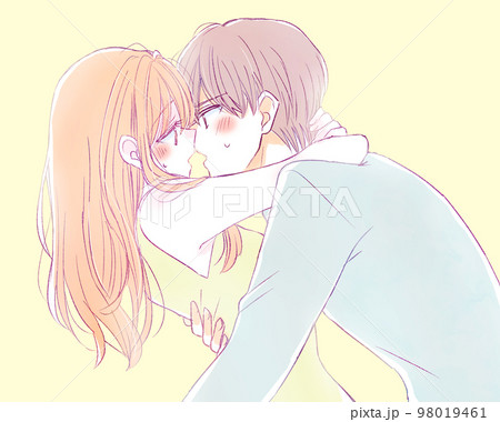 キス 夢中 男女 カップル キス 夢中 男女 カップル 98019461