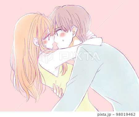 キス 夢中 男女 カップル キス 夢中 男女 カップル 98019462