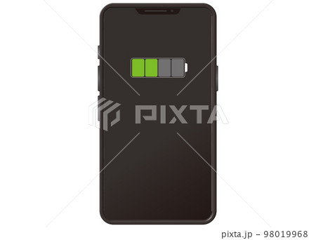 スマホ　携帯　スマートフォン　アイコン　ビジネス　生活 98019968