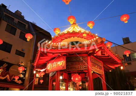 神戸中華街 イルミネーション 神戸中華街 イルミネーション 98021837