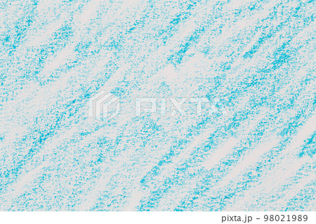 Wax crayon hand drawing blue background Wax crayon hand drawing blue background 98021989