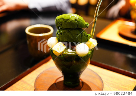 抹茶パフェ 98022484