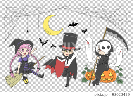 ハロウィンのモンスター ハロウィンのモンスター 98023459