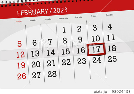 day, month, page, organizer, date, february, friday, number 17 98024433
