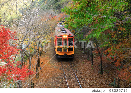 トロッコ保津峡駅　嵯峨野トロッコ列車 98026715