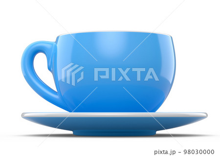Ceramic coffee cup for cappuccino, americano, espresso, mocha, latte on white Ceramic coffee cup for cappuccino, americano, espresso, mocha, latte on white 98030000