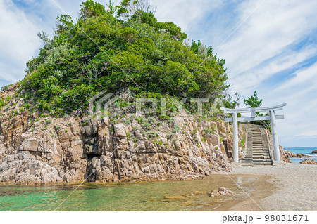 益田市　衣毘須神社の風景 98031671