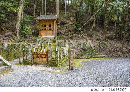 八幡神社松平東照宮　産湯の井戸、市杵嶋社 98033205