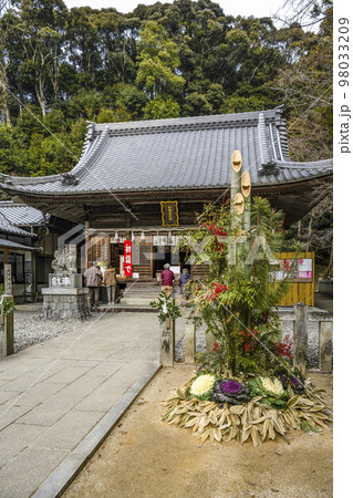 八幡神社松平東照宮本殿 初詣 八幡神社松平東照宮本殿 初詣 98033209