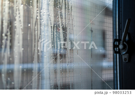 寒さで曇る窓 寒さで曇る窓 98033253