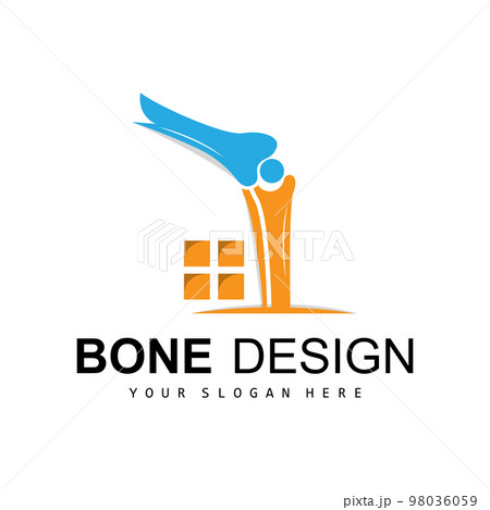 Bone Logo, Bone Care Vector, And Bone Medicine, Hospital, Health 98036059