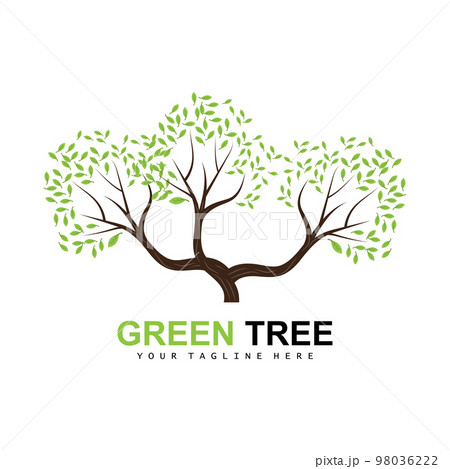 Tree Logo, Green Trees And Wood Design, Forest Illustration, Trees Kids Games Tree Logo, Green Trees And Wood Design, Forest Illustration, Trees Kids Games 98036222