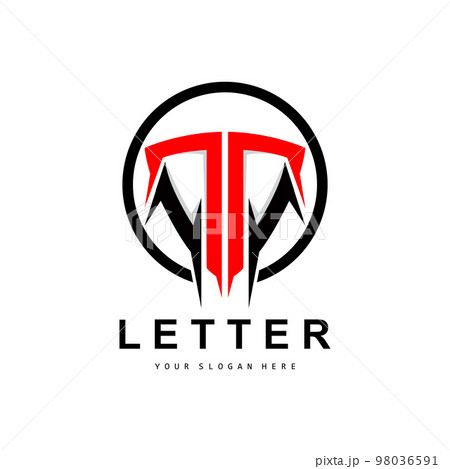 T Letter Logo, Modern Letter Style Vector, Design Suitable For Product Brands With T Letter 98036591