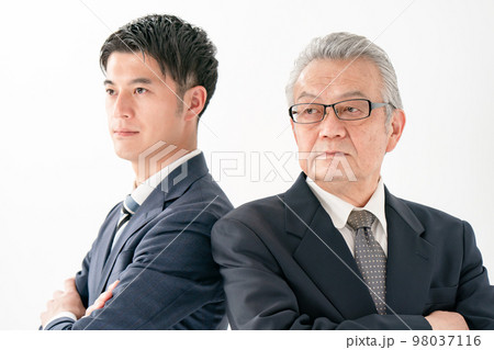 ビジナスマン　2人　 98037116