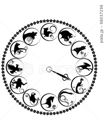 干支、十二支、辰年 98037298