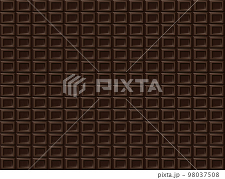 ビターチョコレートの背景、バレンタインやホワイトデーに 98037508