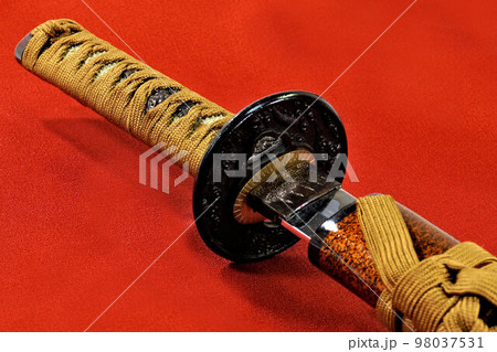 茶色の柄の日本 98037531