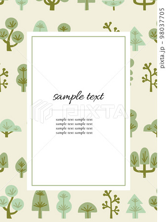 北欧風の木のフレーム 北欧風の木のフレーム 98037705