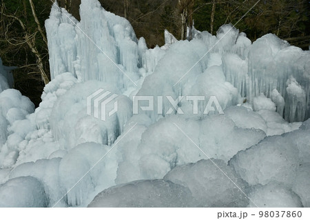 小鹿野町尾ノ内渓谷の尾ノ内百景氷柱 98037860
