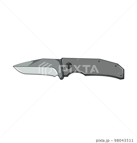 cartoon combat knife