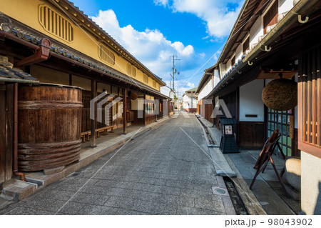 大阪 河内長野市 長野町の町並み 大阪 河内長野市 長野町の町並み 98043902