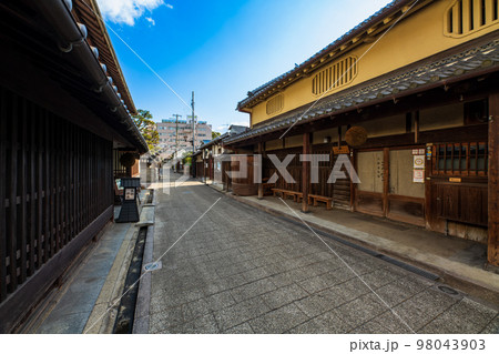 大阪 河内長野市 長野町の町並み 大阪 河内長野市 長野町の町並み 98043903