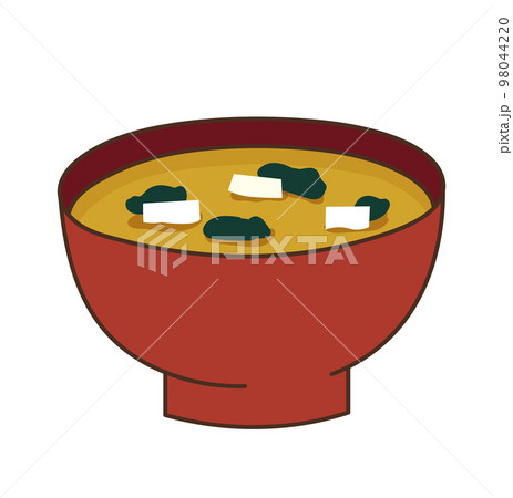 食べ物 朝食 ごはん 腸活 味噌汁 食べ物 朝食 ごはん 腸活 味噌汁 98044220