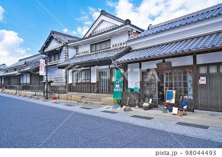 やかげ宿】 岡山県小田郡矢掛町矢掛の写真素材 [98044493] - PIXTA