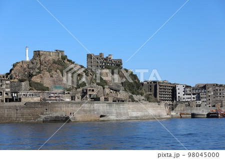 長崎県・軍艦島 長崎県・軍艦島 98045000