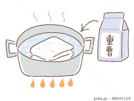 お湯 重曹 タオル お湯 重曹 タオル 98045129