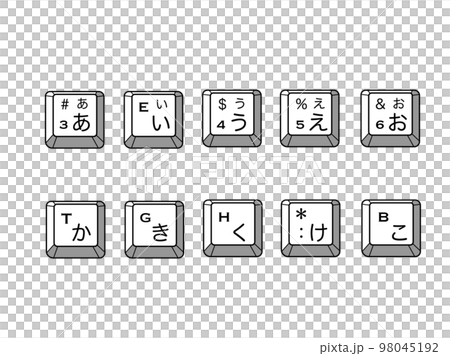 鍵盤按鈕 98045192
