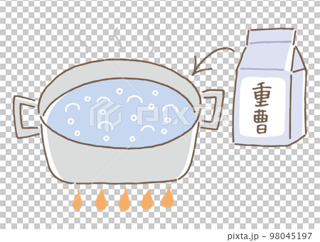 お湯 ぬるま湯 重曹 重曹水 お湯 ぬるま湯 重曹 重曹水 98045197