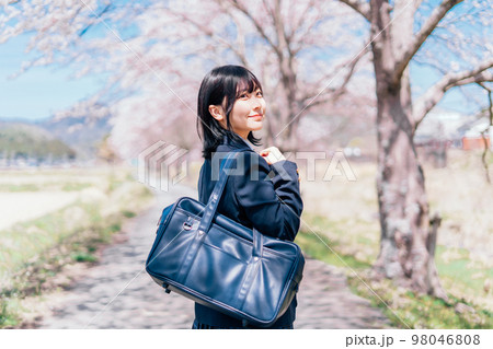 桜と高校生 桜と高校生 98046808