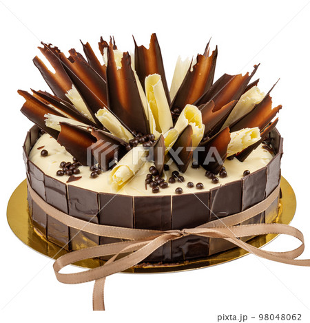 Fancy birthday cake Fancy birthday cake 98048062