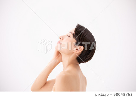 ビューティー 女性 横顔 ビューティー 女性 横顔 98048763