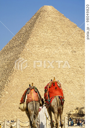 ギザの三大ピラミッド(エジプト) ギザの三大ピラミッド(エジプト) 98049820