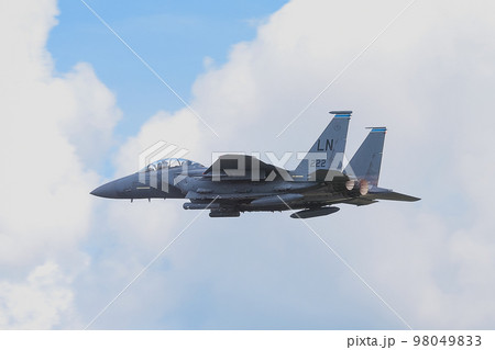 在欧アメリカ空軍F-15Eストライクイーグル 98049833