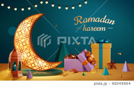 3D Ramadan poster 98049864