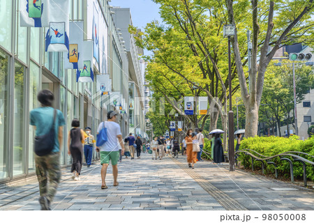 東京渋谷の都市風景　表参道 98050008