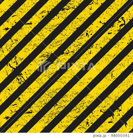Grunge yellow and black stripes, warning industrial background, vector danger caution pattern. Safety and road construction or hazard warning background with yellow black stripes for attention banner Grunge yellow and black stripes, warning industrial background, vector danger caution pattern. Safety and road construction or hazard warning background with yellow black stripes for attention banner 98050391