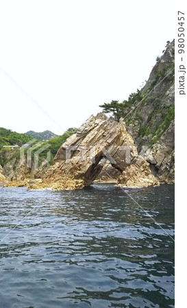 浦富海岸の千貫松島 98050457