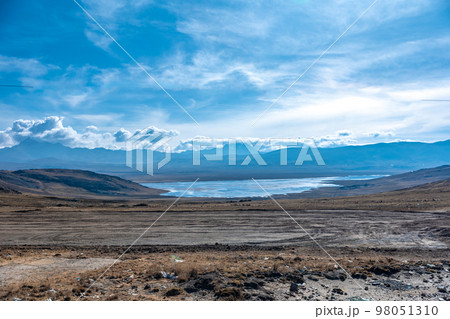 Mountain nature of South America in Peru Mountain nature of South America in Peru 98051310