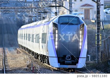 中央本線　四方津ー上野原　JR東日本　E353系　S119編成（松本）　あずさ　かいじ 98051380